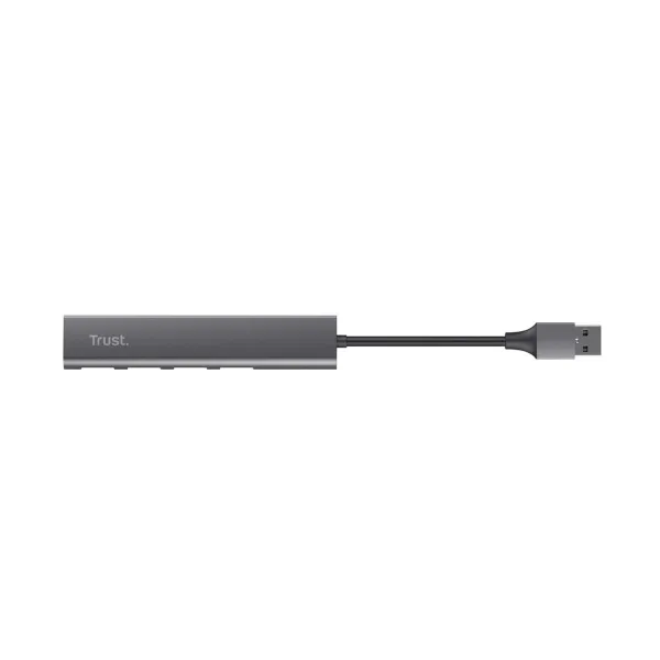 USB Centrmezgls Trust 24947 Pelēks Melns/Pelēks (1 gb.)