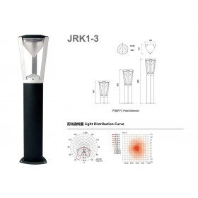 8 W LED modernus minimalistinis rombo formos trikampio formos vejos šviestuvas