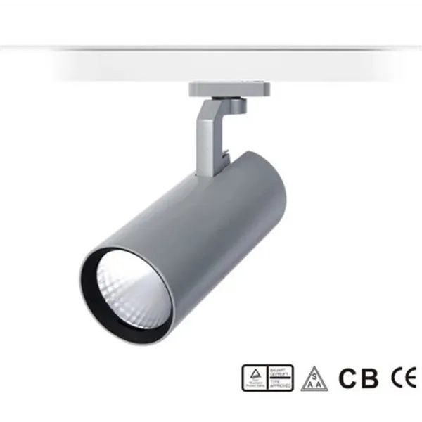 35W 3500lm 3500K 3-vaiheinen COB LED-kiskovalaisin HARMAA