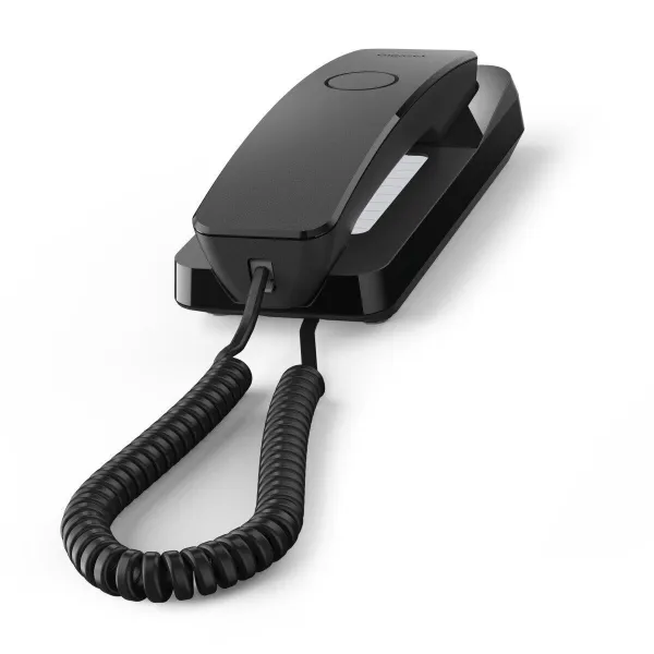 Fiksuotojo ryšio telefonas Gigaset DESK 200 Juoda