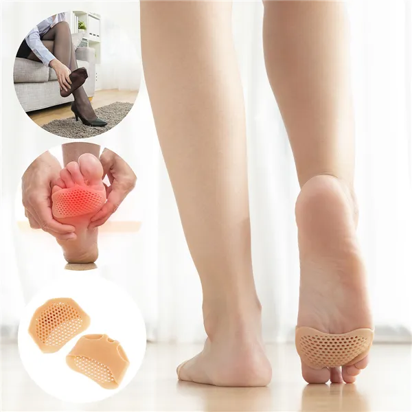 Silikonigeeliset päkiätyynyt SilStep InnovaGoods 2 osaa