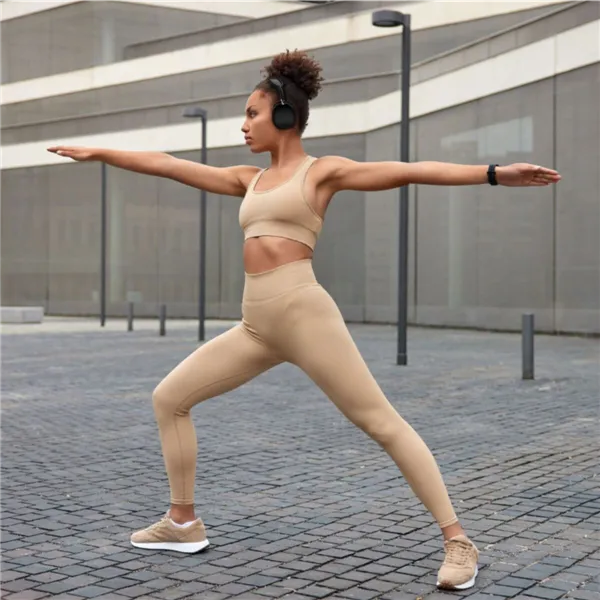 Ausinės su mikrofonu, „Contact Headset Pro“, juodos