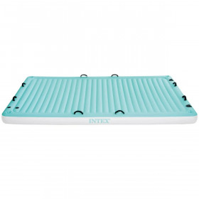 Ilmapatja Intex Water Lounge 310 x 183 cm Valkoinen/Turkoosi