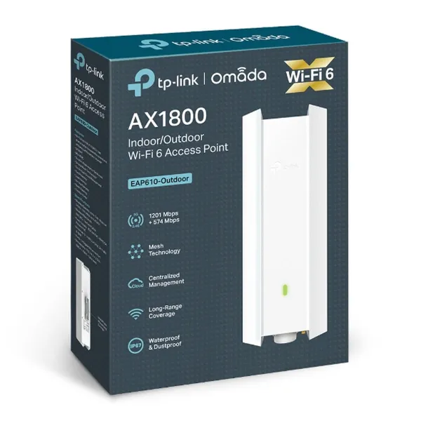 Точка доступа TP-Link EAP610-Outdoor Белый