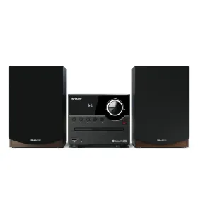 Мини музыкальный центр Sharp XL-B512(BR) Белый Коричневый 45 W