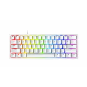 Игровая клавиатура Gaming Razer Huntsman Mini Белый Испанская Qwerty