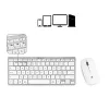 Pelės Kilimėlis Subblim COMBO MULTIDISPOSITIVO COMPACTO SILVER