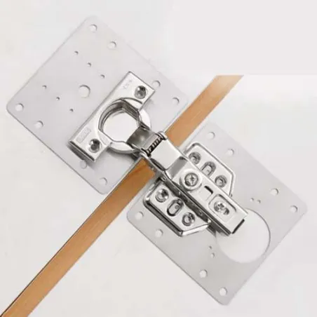 Hinge repair plate 4 pcs Malatec 23032