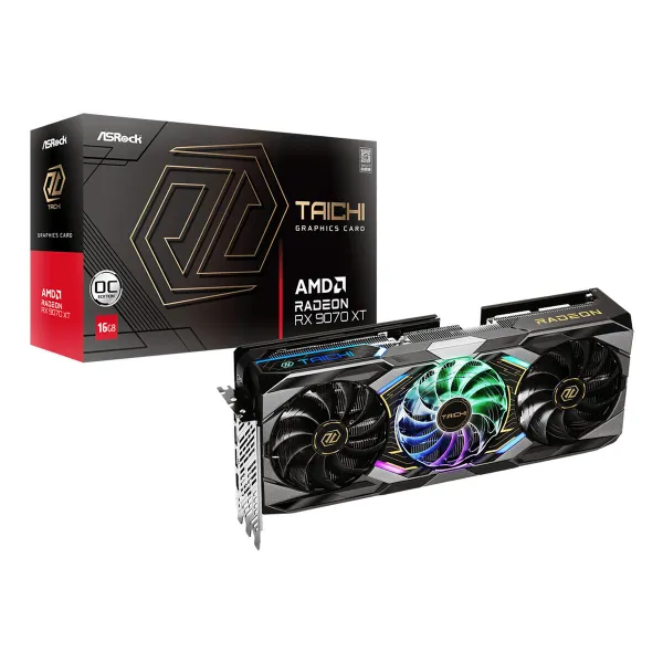 Grafikas Karte ASRock ASROCK radeon rx 9070 xt 16 GB GDDR6