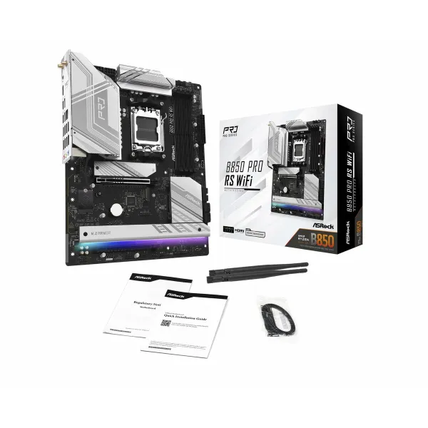 Pagrindinė plokštė ASRock B850 Pro RS WiFi AMD B850 LGA 1151 AMD AM5