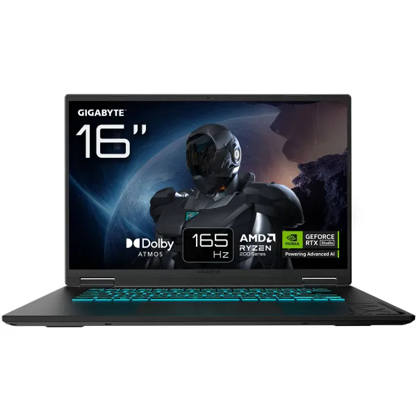 Monitor Gigabyte 9RGA6AB6VHKHJH0ES000 16" 32 GB RAM 1 TB SSD geforce rtx 5060