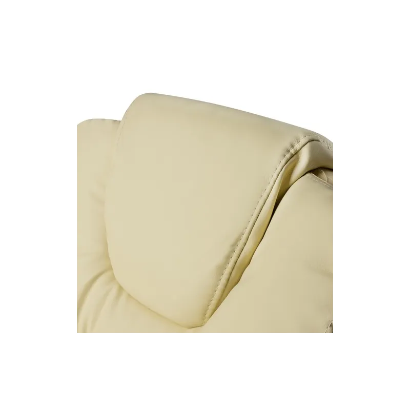 Biuro kėdė su atrama kojoms - smėlio spalvos Malatec 23287