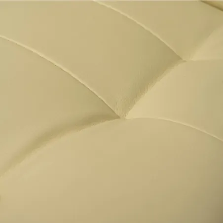 Biuro kėdė su atrama kojoms - smėlio spalvos Malatec 23287