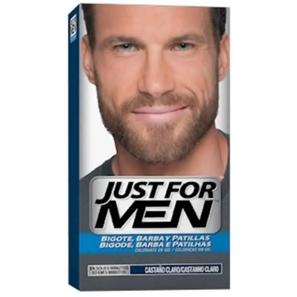 Just For Men ūsas un bārda gaiši brūna 28.4g