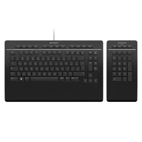 Klaviatūra 3Dconnexion 3DX-700092 Melns Qwerty US