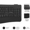 Keyboard and Mouse Subblim SUBKBC-DCOPW2 Black Spanish Spanish Qwerty QWERTY
