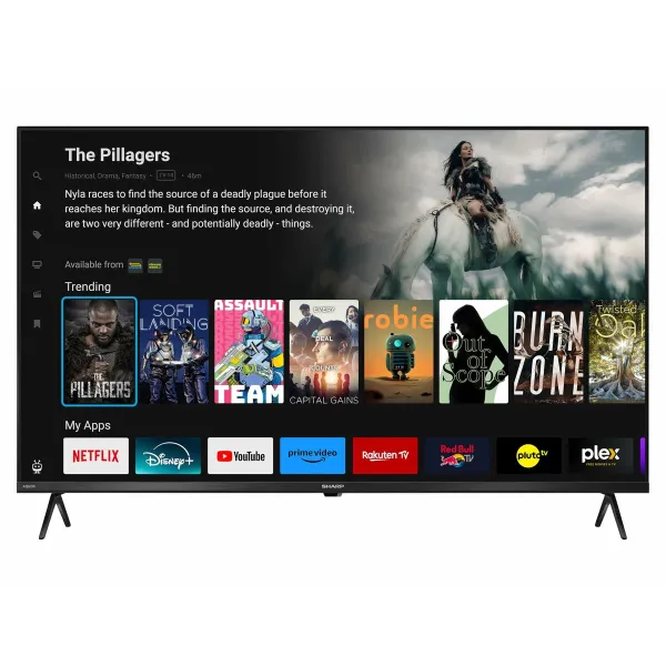 Смарт-ТВ Sharp 4T-C43GK4245EB 43" LED
