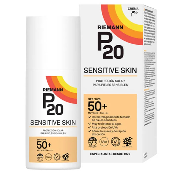 Riemann P20 krēms jutīgai ādai SPf50+ 200ml