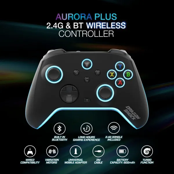 Gaming Control DragonShock DSPCPC-BK