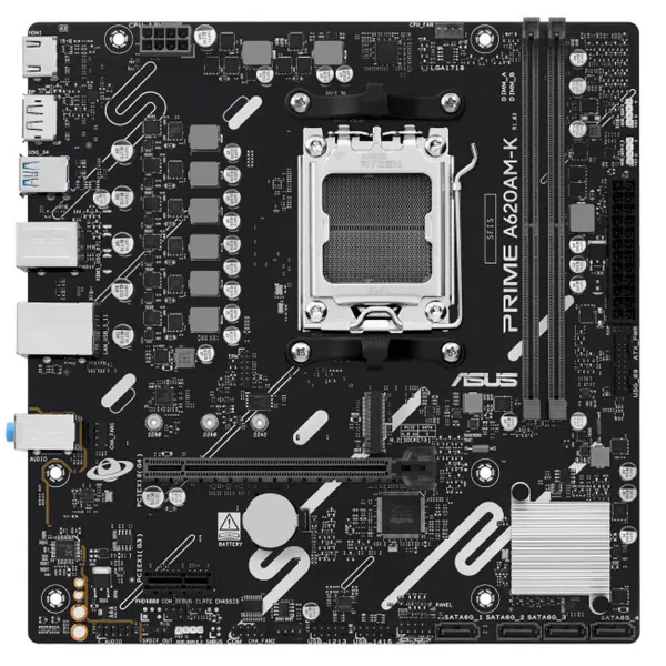 Pagrindinė plokštė Asus 90MB1GX0-M0EAY0 AMD A620 AMD AM5