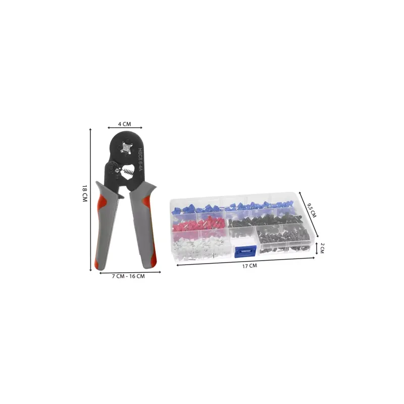 Crimping tool for 0.25-10mm2 ferrules Bigstreen 23271