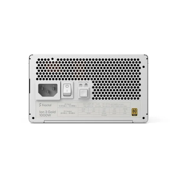 Источник питания Fractal Design FD-P-IA3G-101-EU-WT 1000 W 80 Plus Gold
