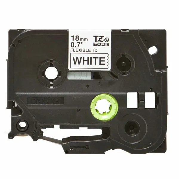 Laminated Tape for Labelling Machines Brother TZe-FX241 White Paper