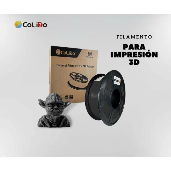 Filament Reel CoLiDo COL3D-LCD163B Black