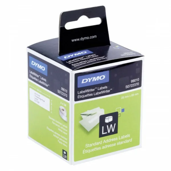 Tulostintarrat Dymo S0722370 89x28 mm Valkoinen