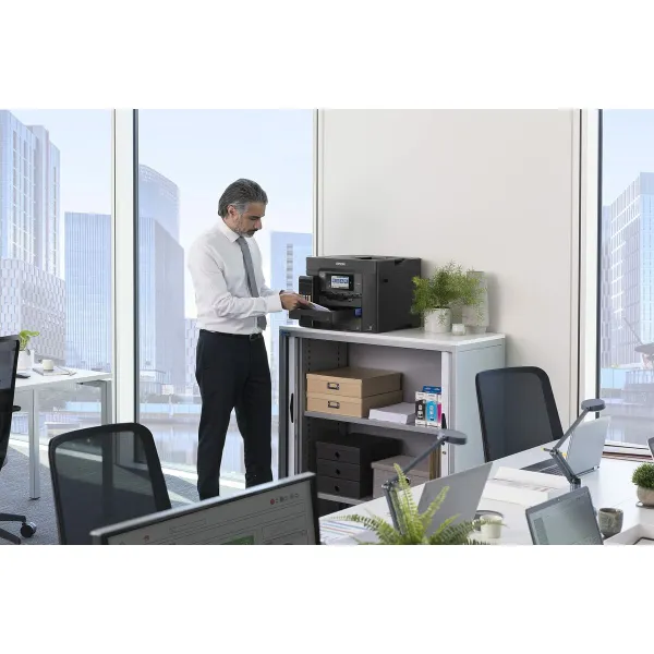 Multifunction Printer Epson EcoTank ET-5850 25 ppm WiFi Black
