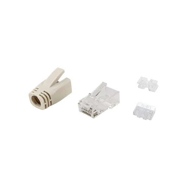 UTP jungtis (RJ45 kategorija 6) Equip 121176 Skaidrus 100 vnt.