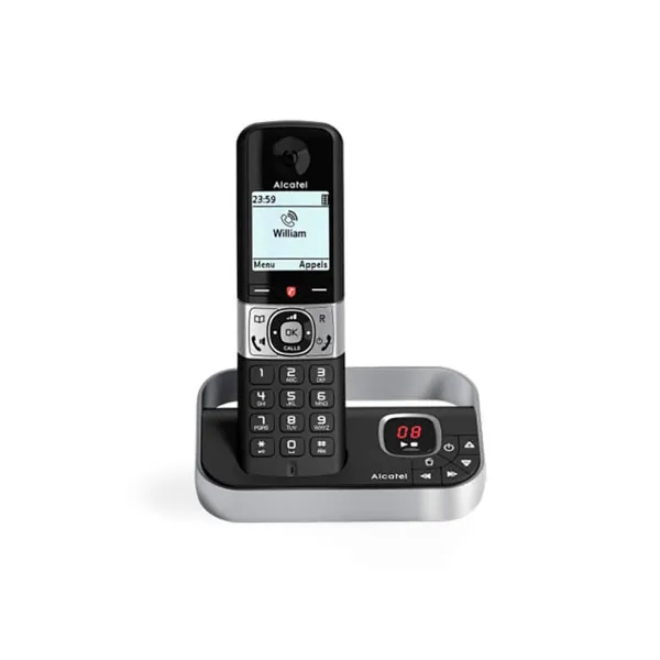 Belaidis telefonas Alcatel F890 Juoda