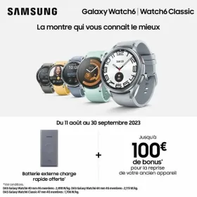 Älykello Samsung Galaxy Watch6 Classic R965 Monivärinen Hopeinen