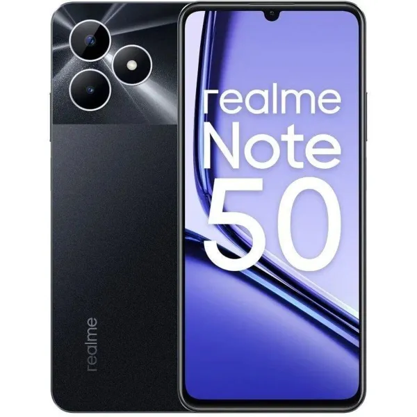 Älypuhelimet Realme Note 50 6,7" Octa Core 3 GB RAM 64 GB Musta