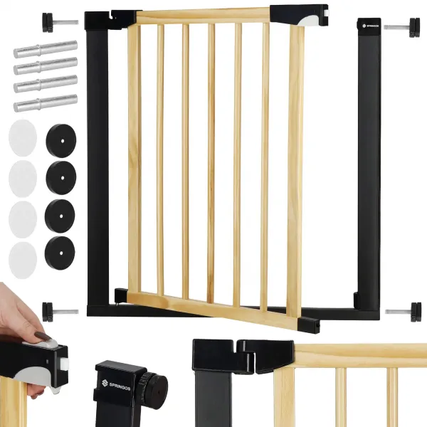 Stair safety gate Springos SG0012 75-82 cm