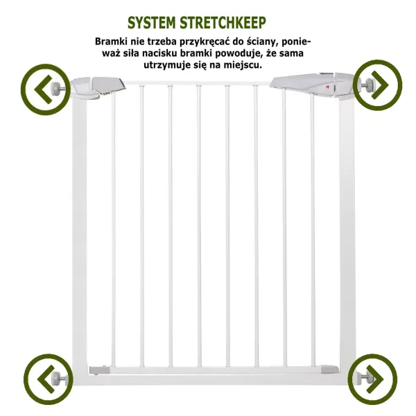 Safety barrier Springos SG0001BC 97-106 CM