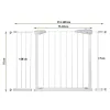 Drošibas barjera Springos SG00001AC 76-120 cm