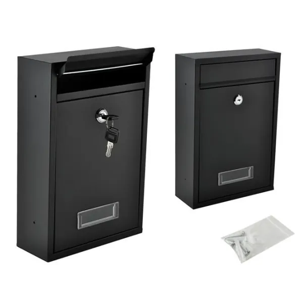 S6237 mailbox - black