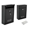 S6237 mailbox - black