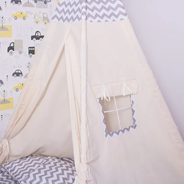 Tipi palapinė Springos TIP03 pilka