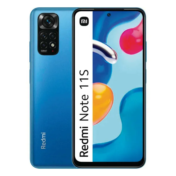Smartphone Xiaomi Redmi Note 11S 6,43" Octa Core MEDIATEK HELIO G96 6 GB RAM 64 GB Blue