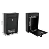 S6237 mailbox - black