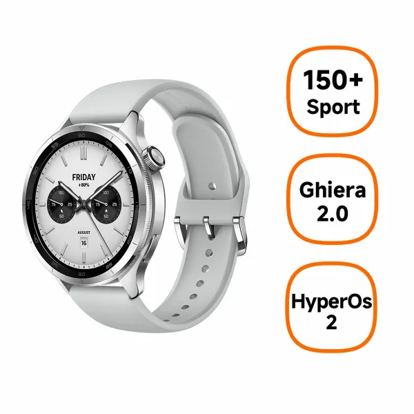 Smartwatch Xiaomi Watch S4 Silver 1,43