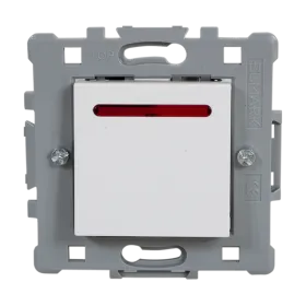 SPLENDOR EL0607 1 BUTTON 2 WAY SWITCH WHITE WITH LIGHT