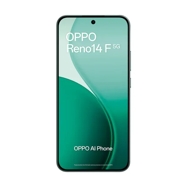 Smartphone Oppo Reno14 F 5G 6,57" Octa Core 8 GB RAM 256 GB Green