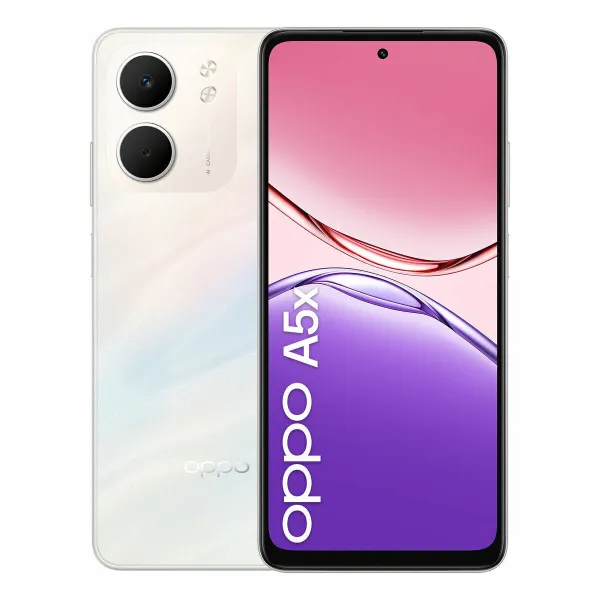 Smartphone Oppo A5X WHITE 6,67" Octa Core Qualcomm Snapdragon 6s 4g Gen1 4 GB RAM 128 GB White