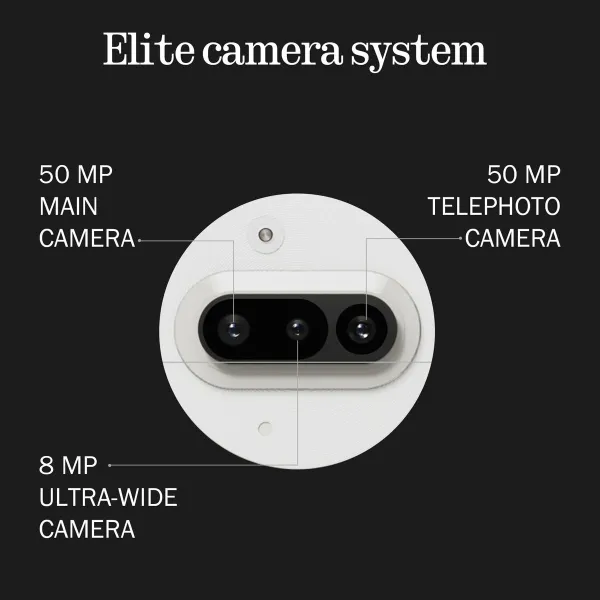 Smartphone Nothing Phone 3a 6,77" Octa Core Qualcomm Snapdragon 7 Gen 3 12 GB RAM 256 GB Blue