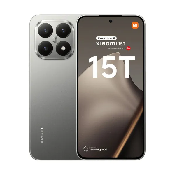 Smartphone Xiaomi 15T 6,83" Octa Core Mediatek Dimensity 8400 Ultra 12 GB RAM 512 GB Grey