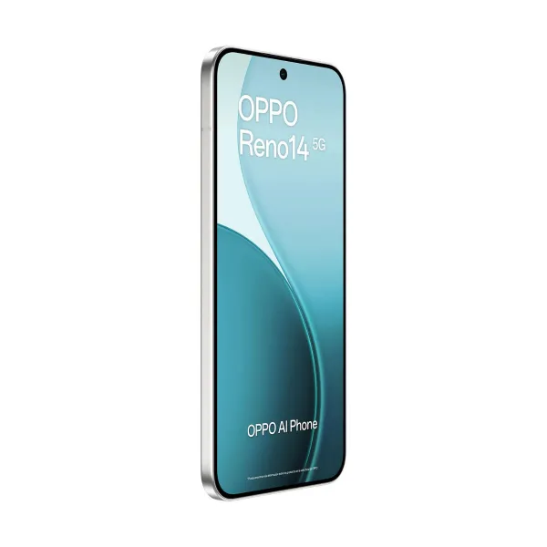 Smartphone Oppo Reno14 5G 6,59" Octa Core Mediatek Dimensity 8350 12 GB RAM 256 GB White