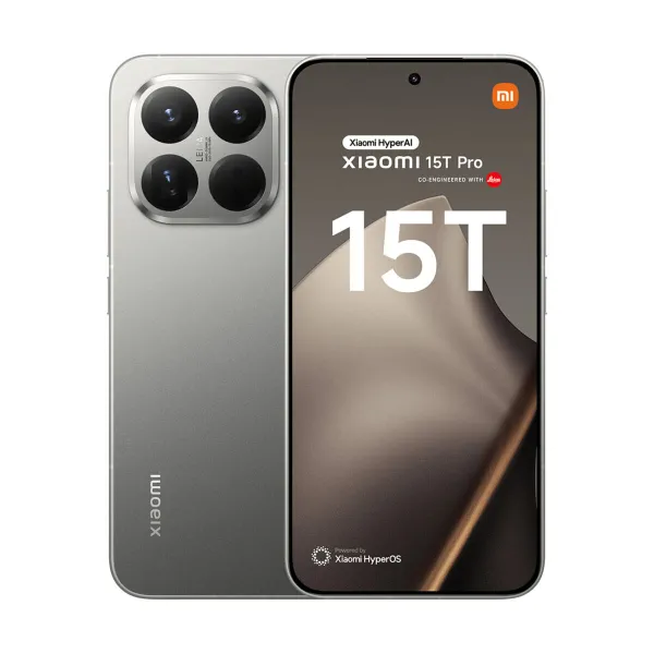 Smartphone Xiaomi 15T Pro 5G 6,83" Octa Core Mediatek Dimensity 9400+ 12 GB RAM 256 GB Grey
